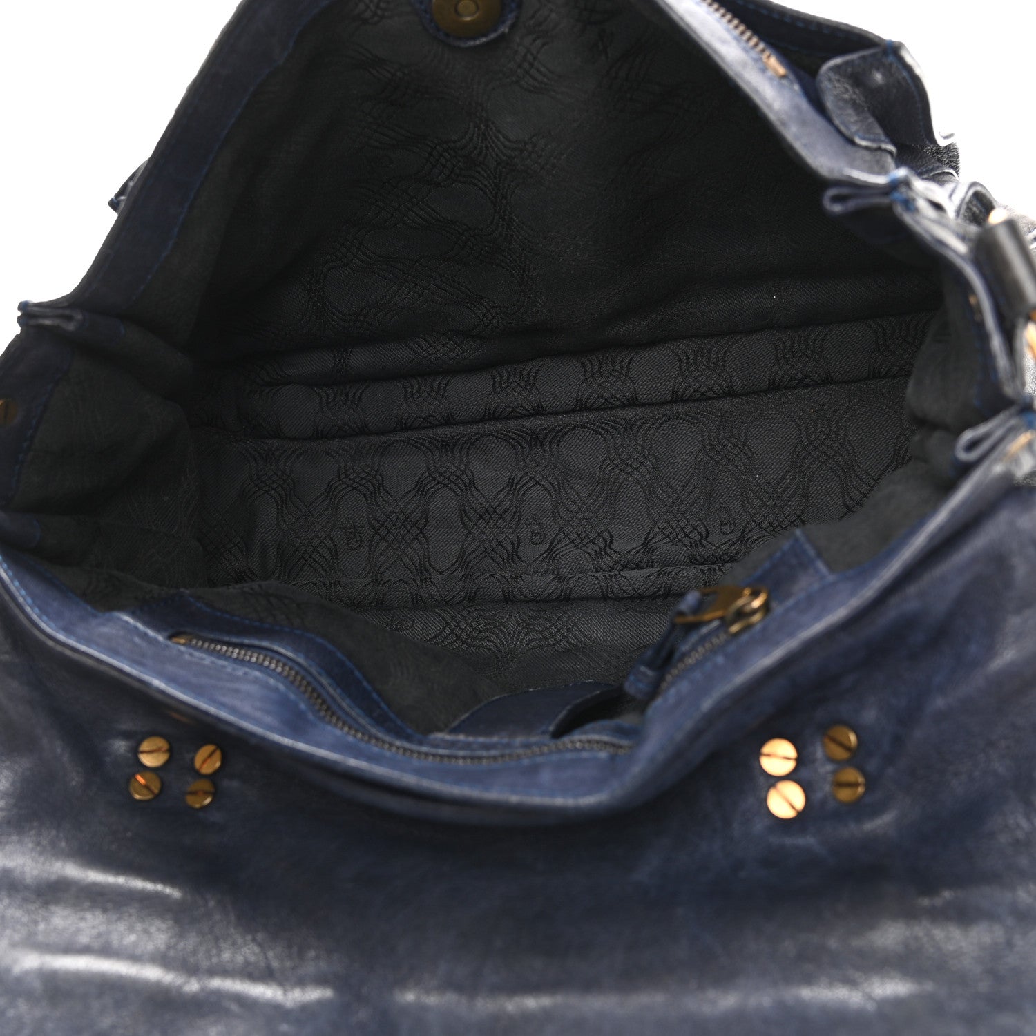 Proenza Schouler Lambskin Medium PS1 Satchel Midnight 5 of 18
