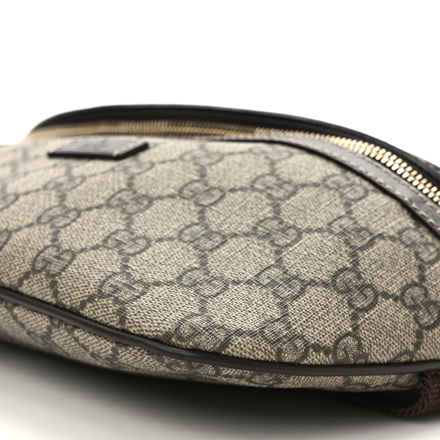 Gucci GG Supreme Monogram Belt Bag Dark Brown 9 of 9