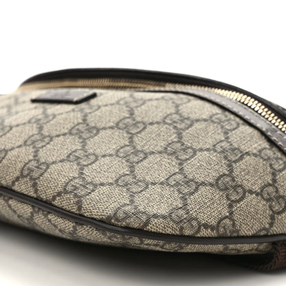Gucci GG Supreme Monogram Belt Bag Dark Brown 9 of 9