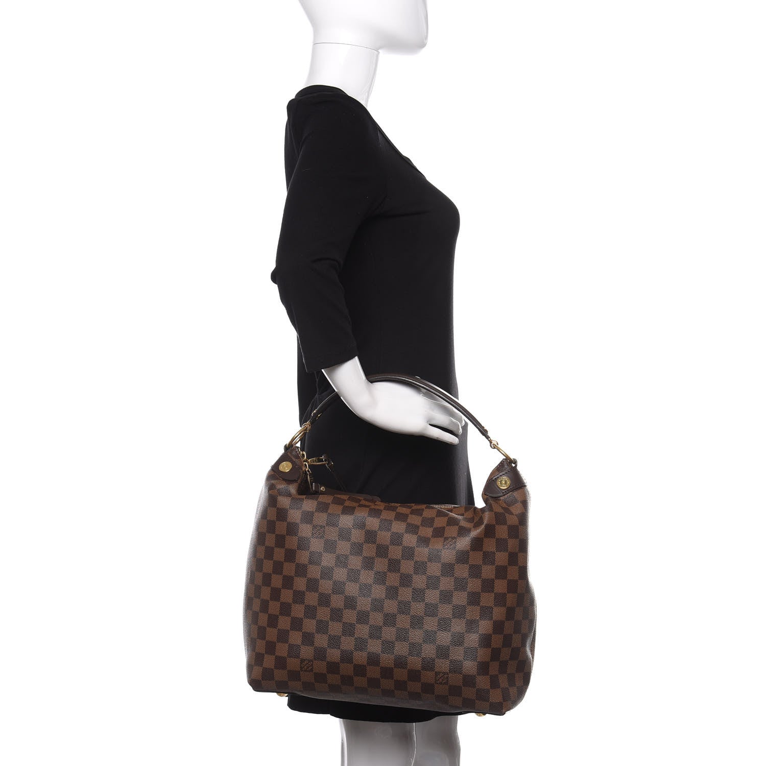 Louis Vuitton Damier Ebene Duomo Hobo 2 of 10