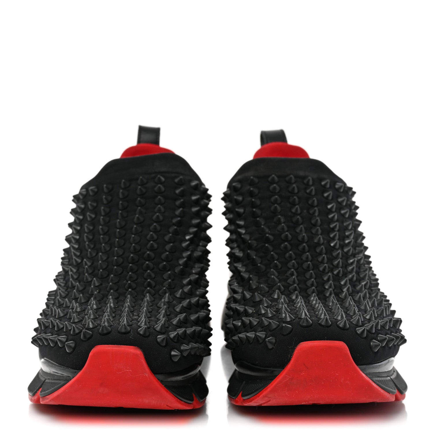 Christian Louboutin Neoprene Spike Sock Donna Flat Sneakers 39 Black 2 of 8