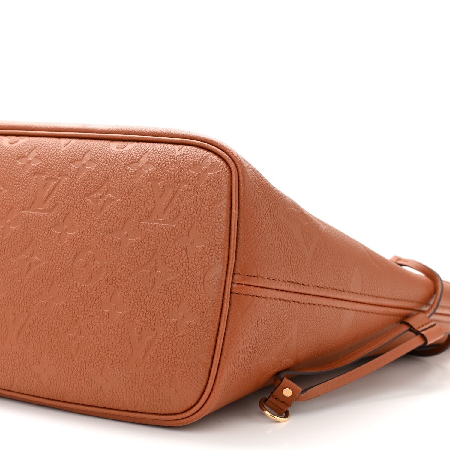 Louis Vuitton Empreinte Monogram Giant Neverfull MM Cognac 10 of 11