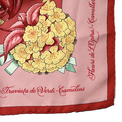 Hermes Silk Fleurs De L'Opera Scarf 90 4 of 4