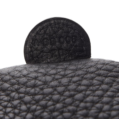 Hermes Taurillon Clemence Evelyne TPM Black 7 of 8