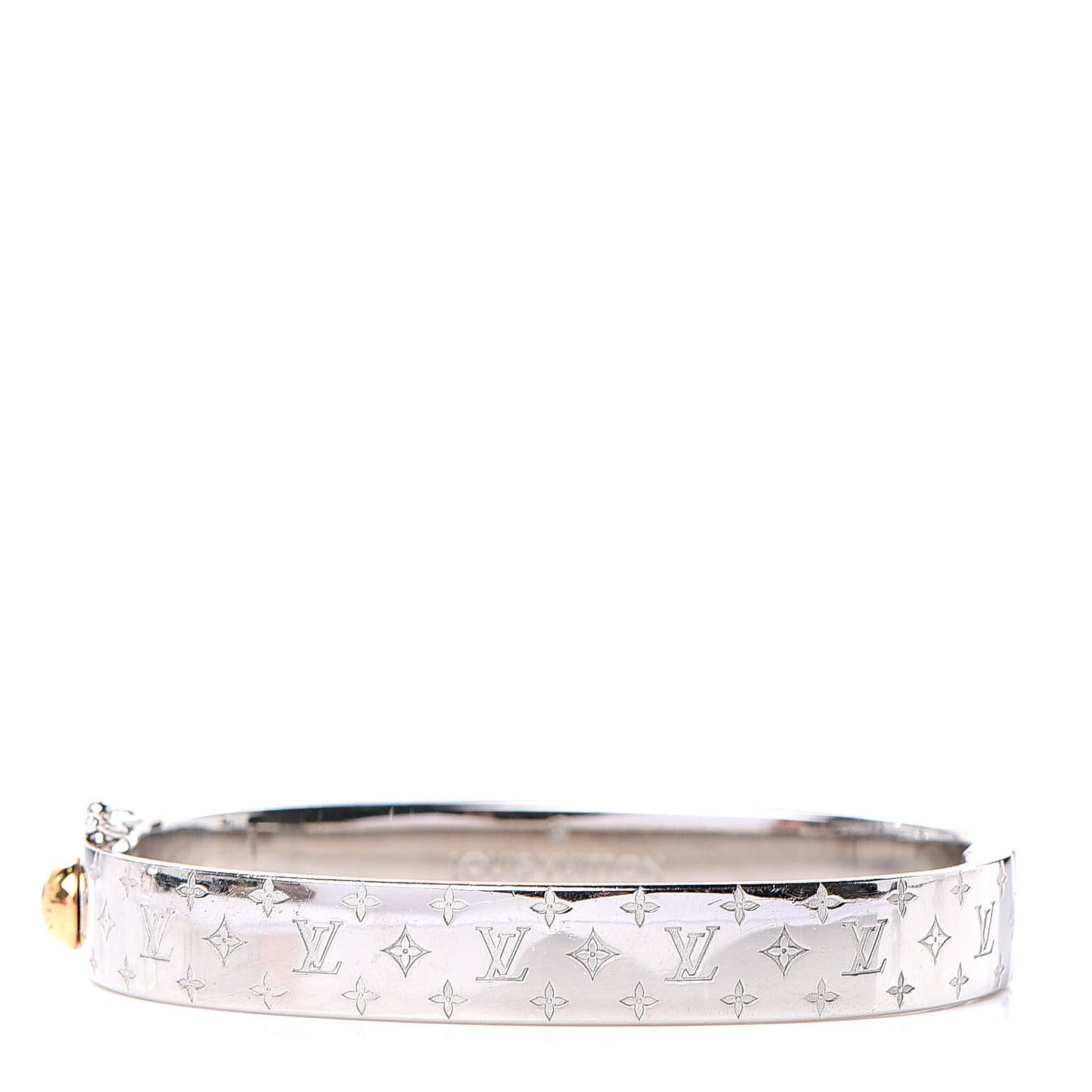 Palladium Monogram Nanogram Cuff M