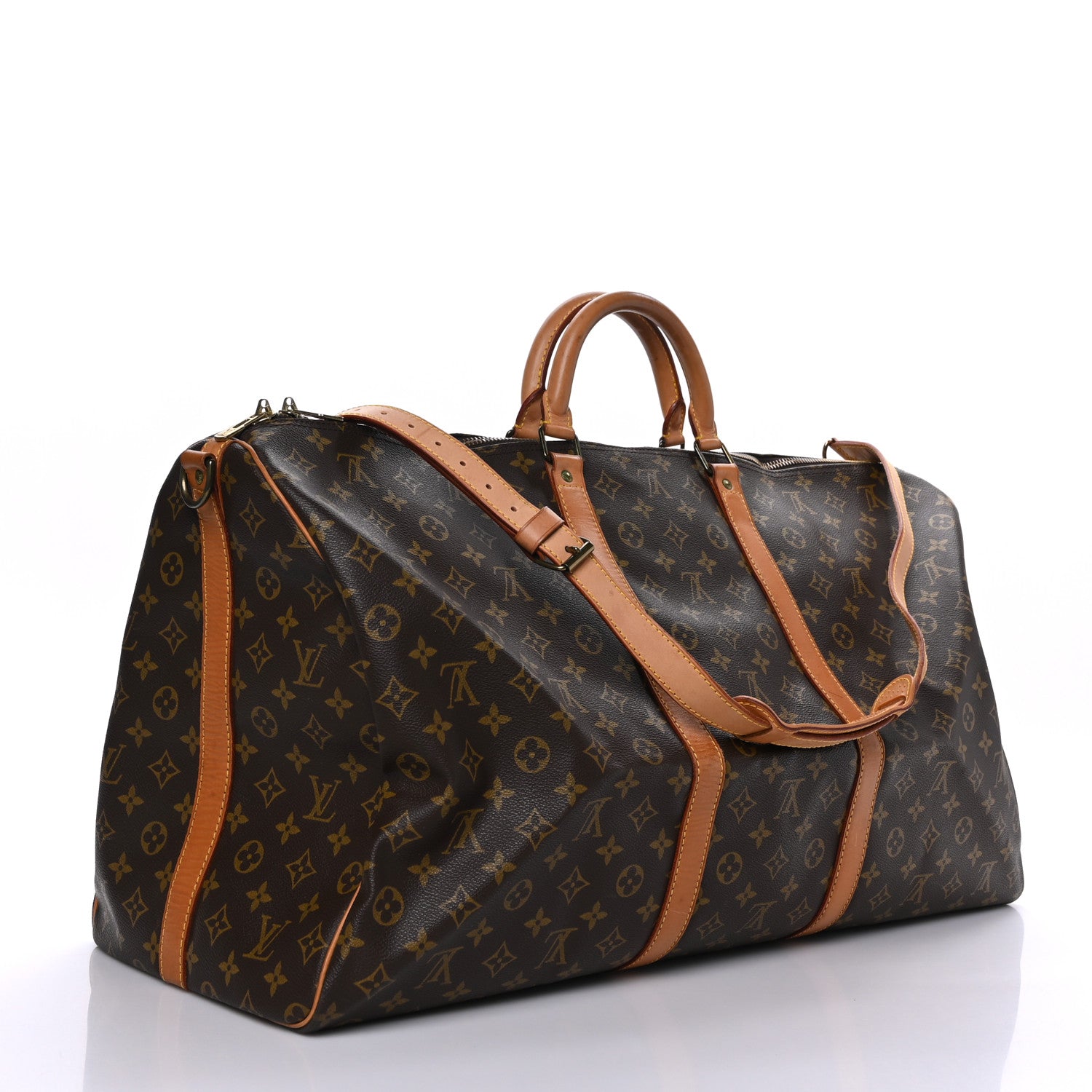 Louis Vuitton Monogram Keepall Bandouliere 60 3 of 12