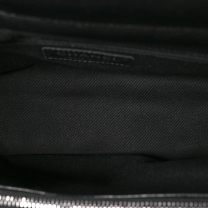 Chanel Metallic Goatskin Quilted Large City Rock Shopping Bag Black 5 of 11