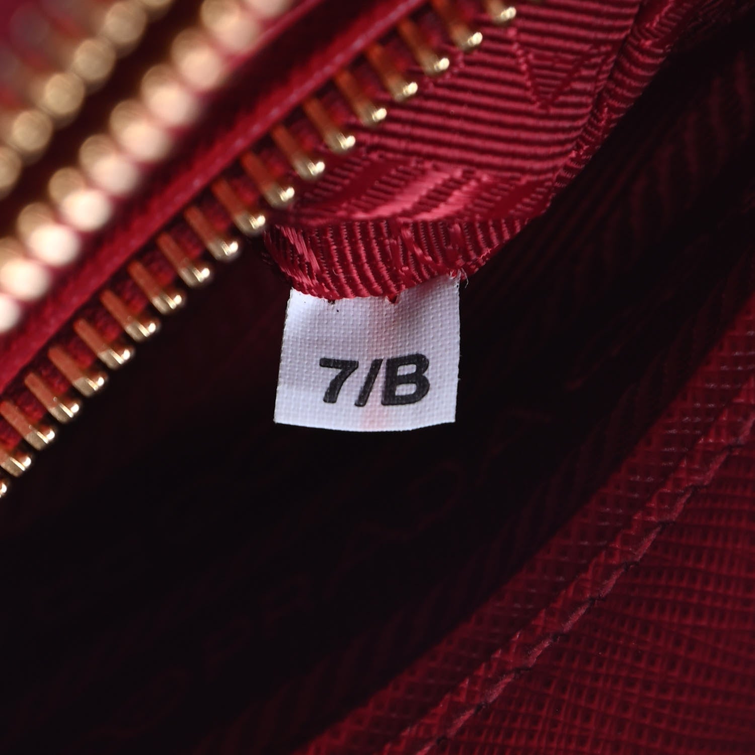 Prada Saffiano Small Galleria Double Zip Tote Fuoco 8 of 10