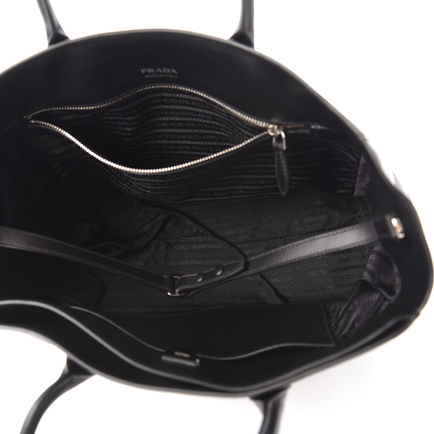 City Calfskin Tote Black