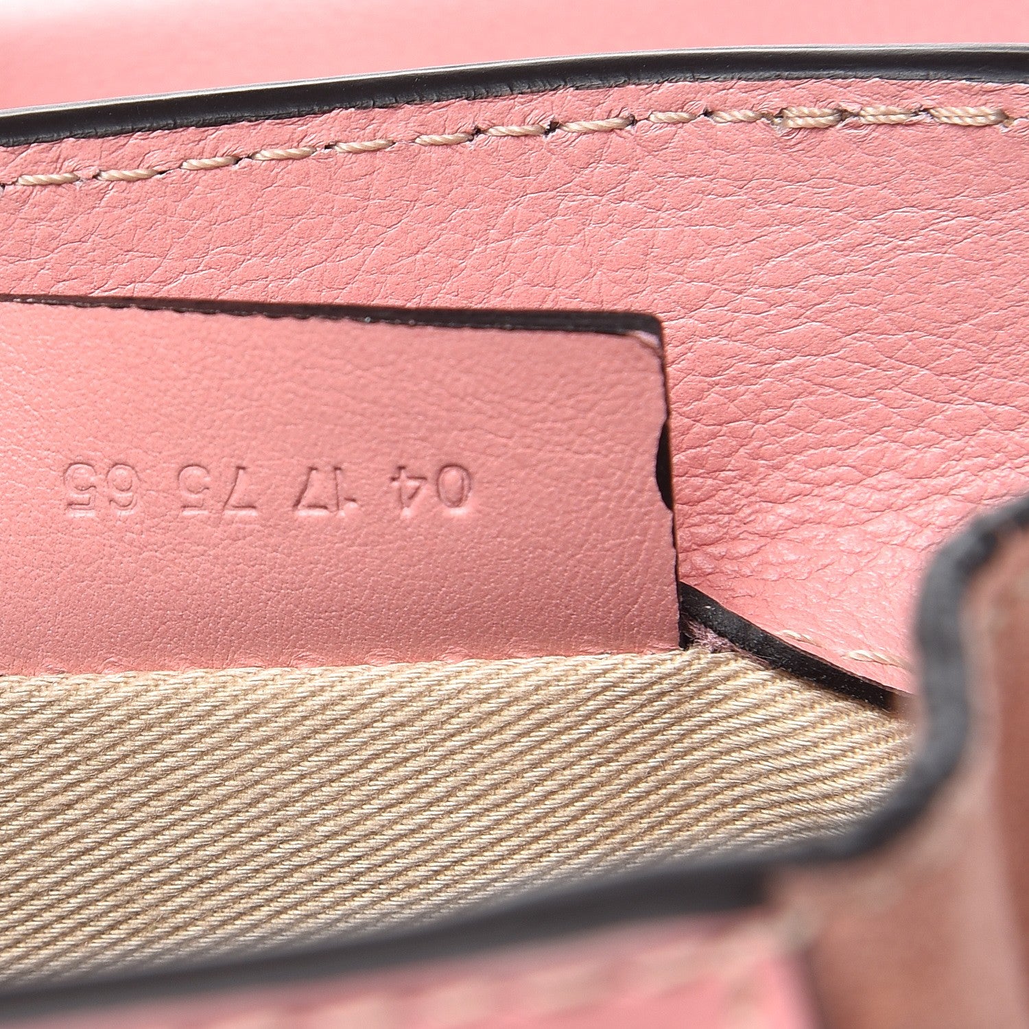 Chloe Suede Calfskin Mini Faye Backpack Washed Pink 10 of 10