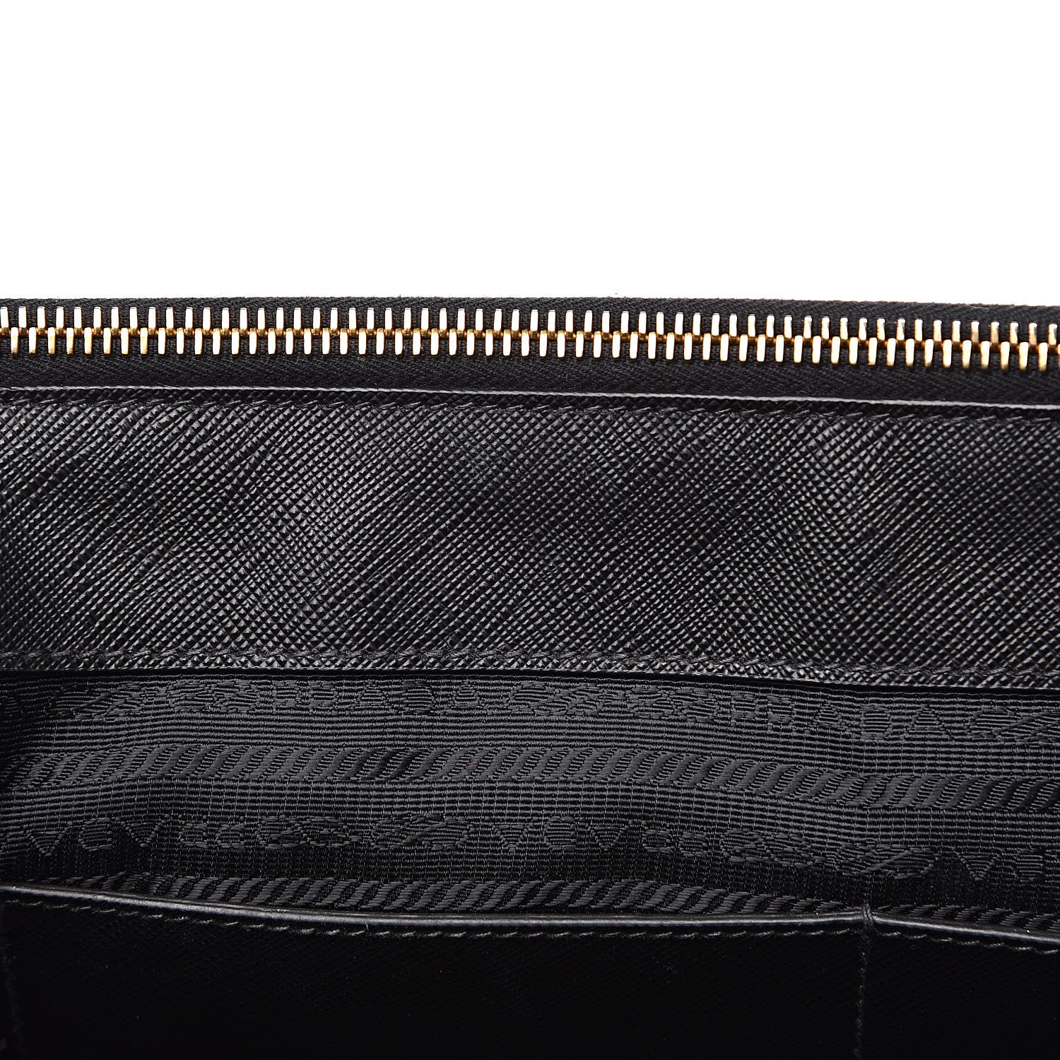 Prada Saffiano Medium Galleria Double Zip Tote Black 9 of 13