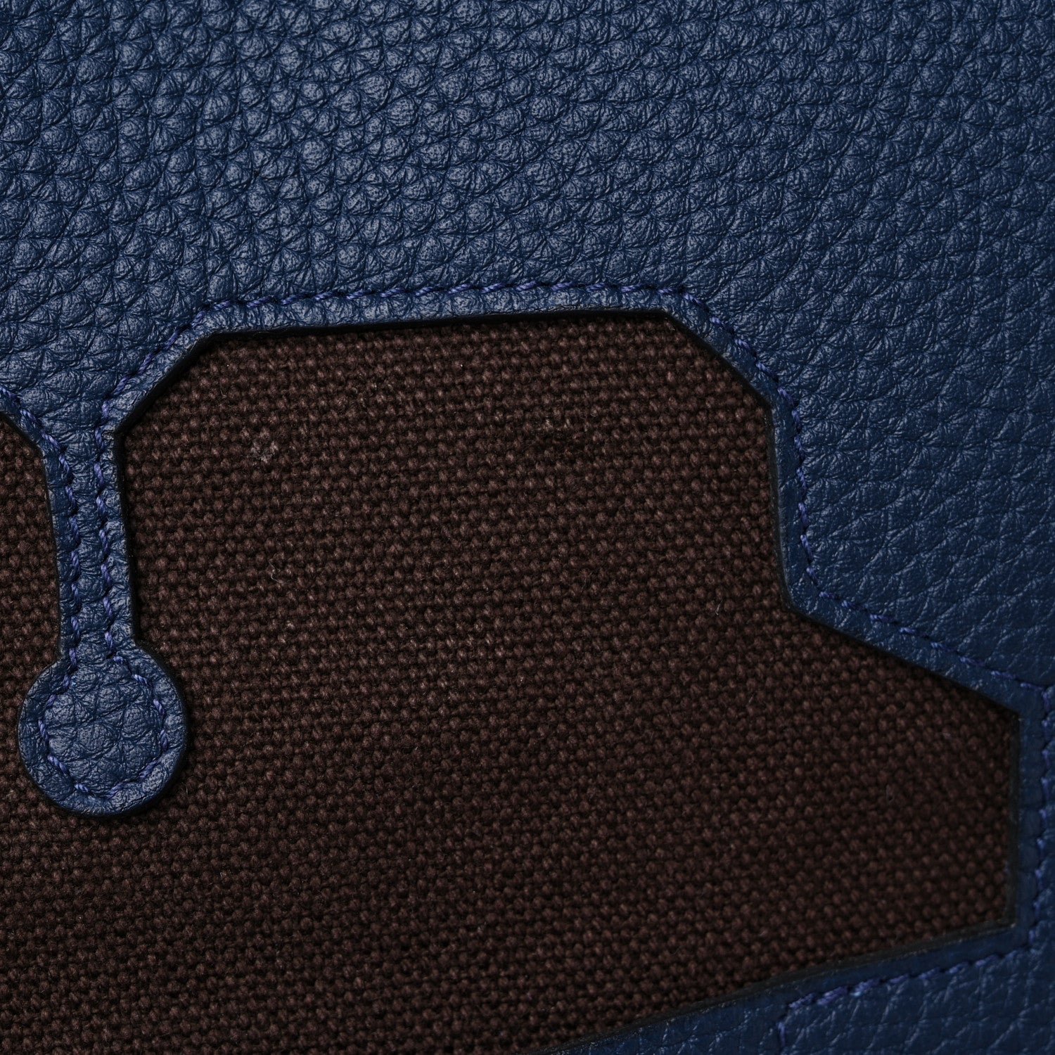 Hermes Canvas Calfskin Petit H Monsieur B Bag 11 of 14