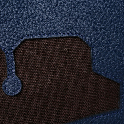 Hermes Canvas Calfskin Petit H Monsieur B Bag 11 of 14