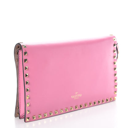 Valentino Garavani Nappa Rockstud Wristlet Clutch Ninphea 3 of 9