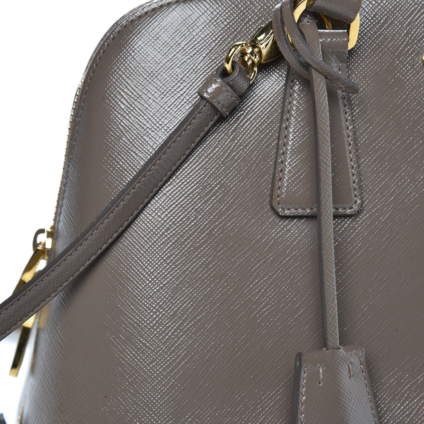 Saffiano Vernice Medium Promenade Tote Argilla