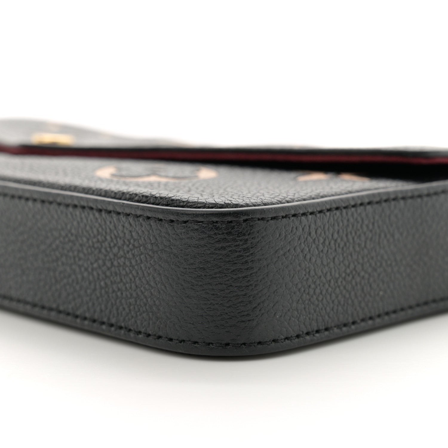 Louis Vuitton Empreinte Monogram Giant Felicie Pochette Black Beige 10 of 10