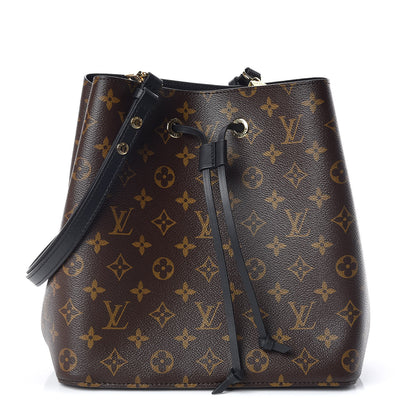 Louis Vuitton Monogram Neonoe MM Black 1 of 10