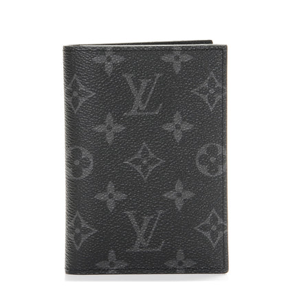 Louis Vuitton Monogram Eclipse Passport Cover 1 of 6