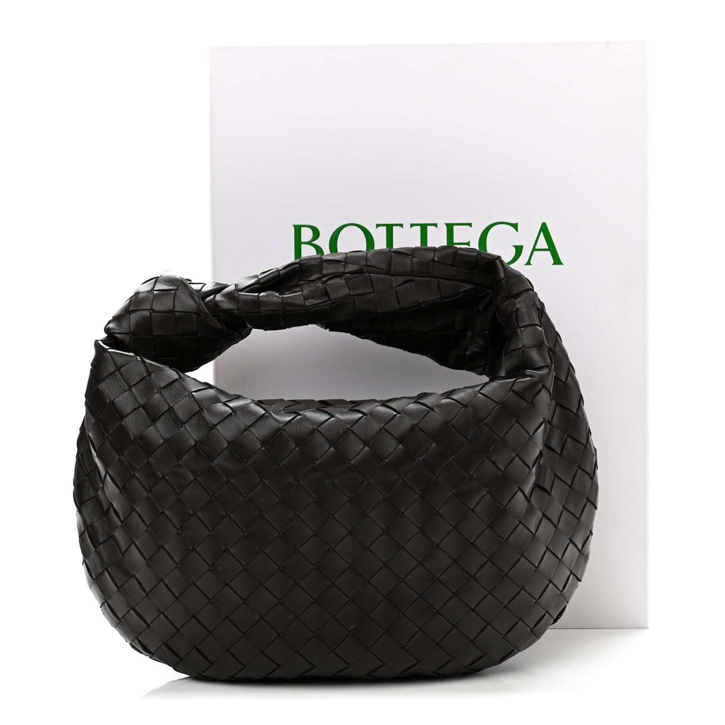 Nappa Intrecciato Teen Jodie Hobo Fondant