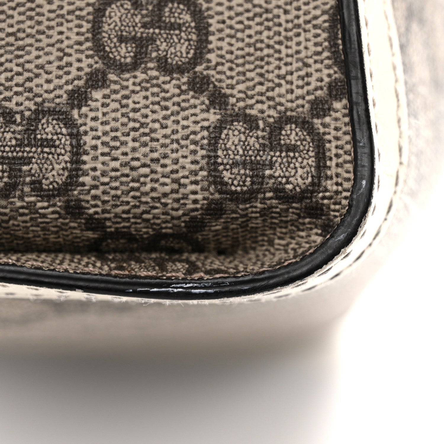 Gucci GG Supreme Monogram Medium Padlock Tote White 12 of 12