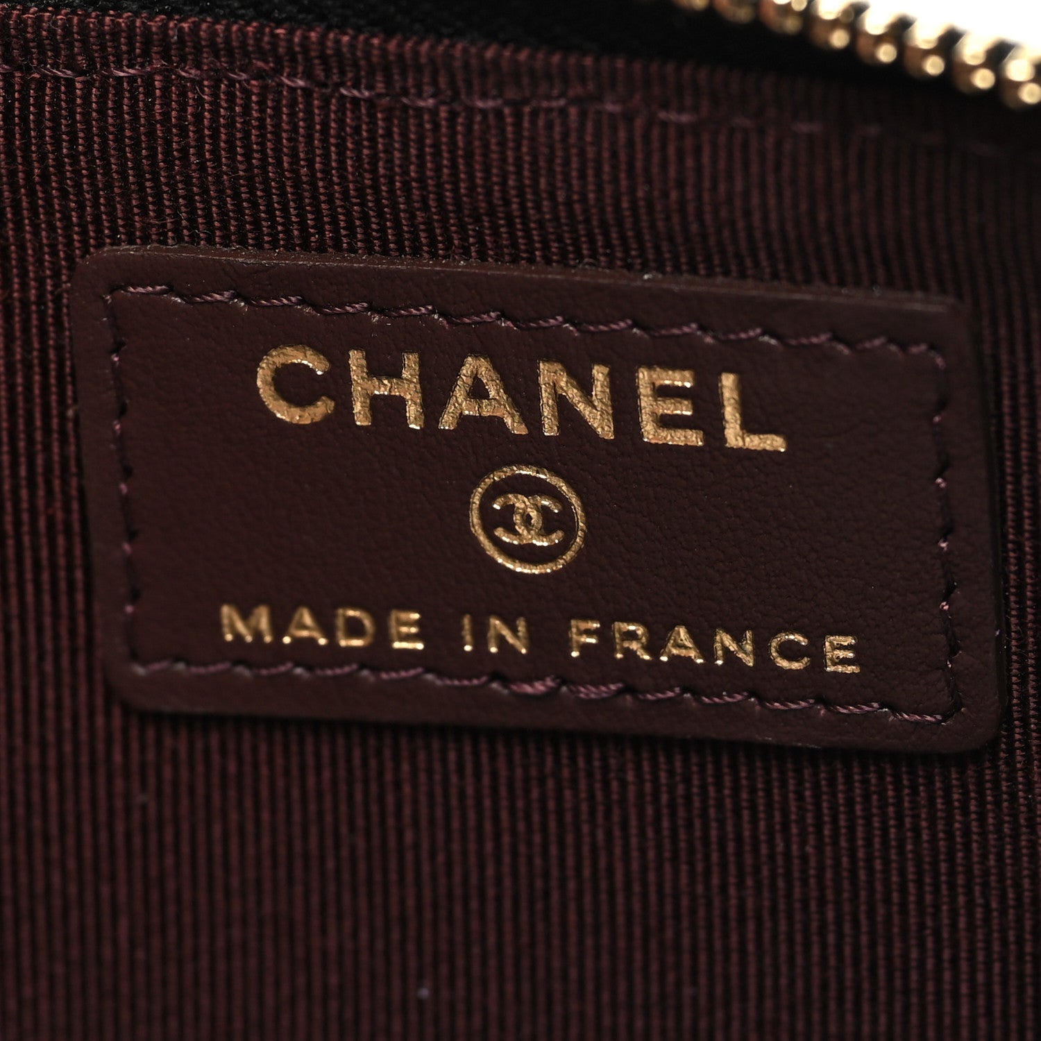 Chanel Caviar Quilted Classic Flat Wallet Pouch Black 6 of 10