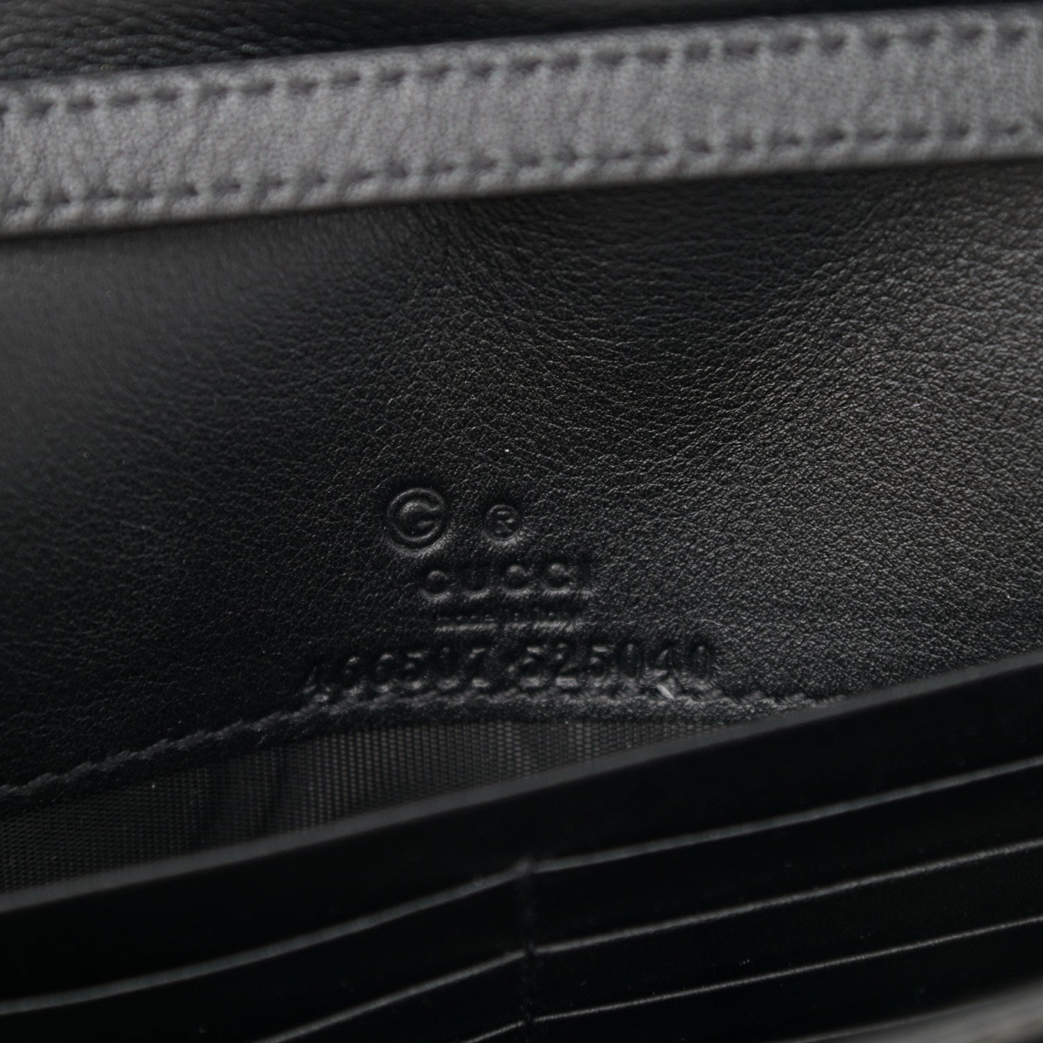 Gucci Microguccissima Crossbody Wallet Black 6 of 9