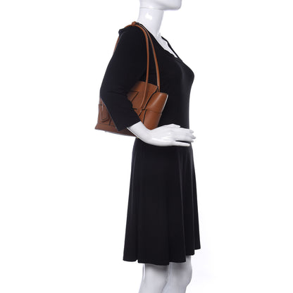 Bottega Veneta French Calfskin Maxi Intrecciato Small Arco Wood 2 of 13