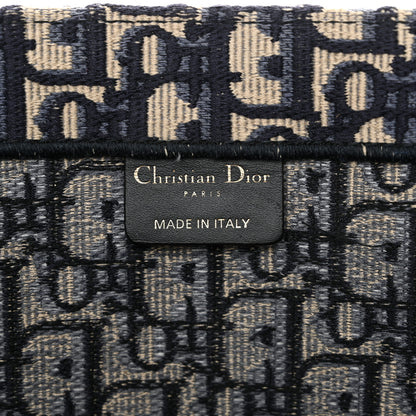Christian Dior Oblique Large Book Tote Blue Multicolor 6 of 21