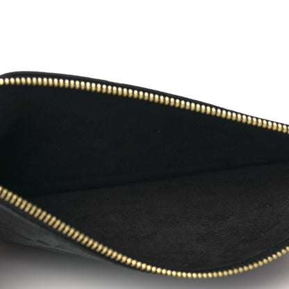 Louis Vuitton Empreinte Monogram Giant Neverfull MM Pochette Black 5 of 8