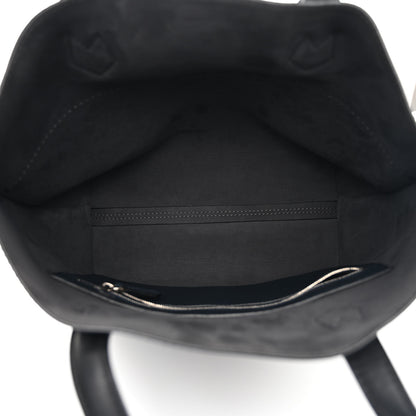 Fendi Vitello All In Shopper Tote Navy Black 5 of 10