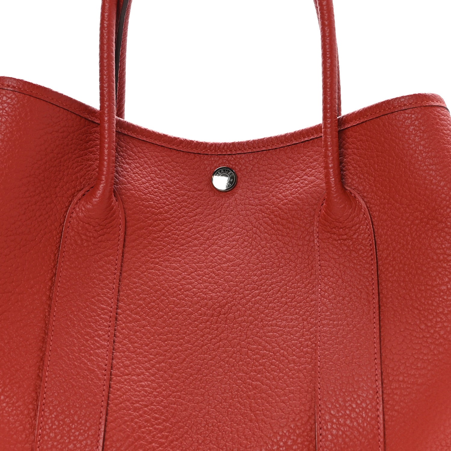 Hermes Vache Country Garden Party 36 MM Rouge Duchesse 12 of 12