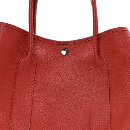 Hermes Vache Country Garden Party 36 MM Rouge Duchesse 12 of 12