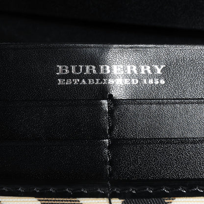 Burberry Patent Supernova Check Long Wallet 8 of 8