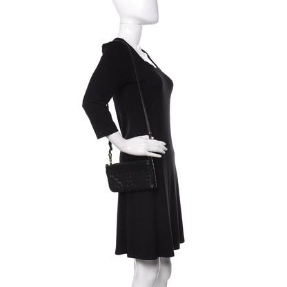 Bottega Veneta Nappa Intrecciato Convertible Clutch Black 2 of 11