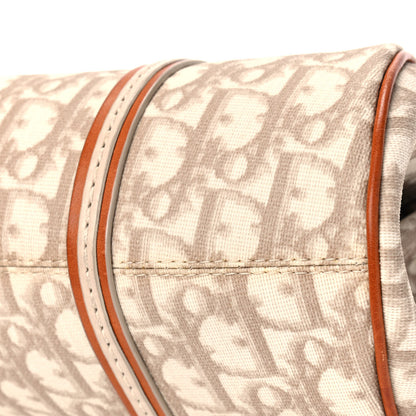 Christian Dior Monogram Romantique Trotter Flap Bag Beige 6 of 8