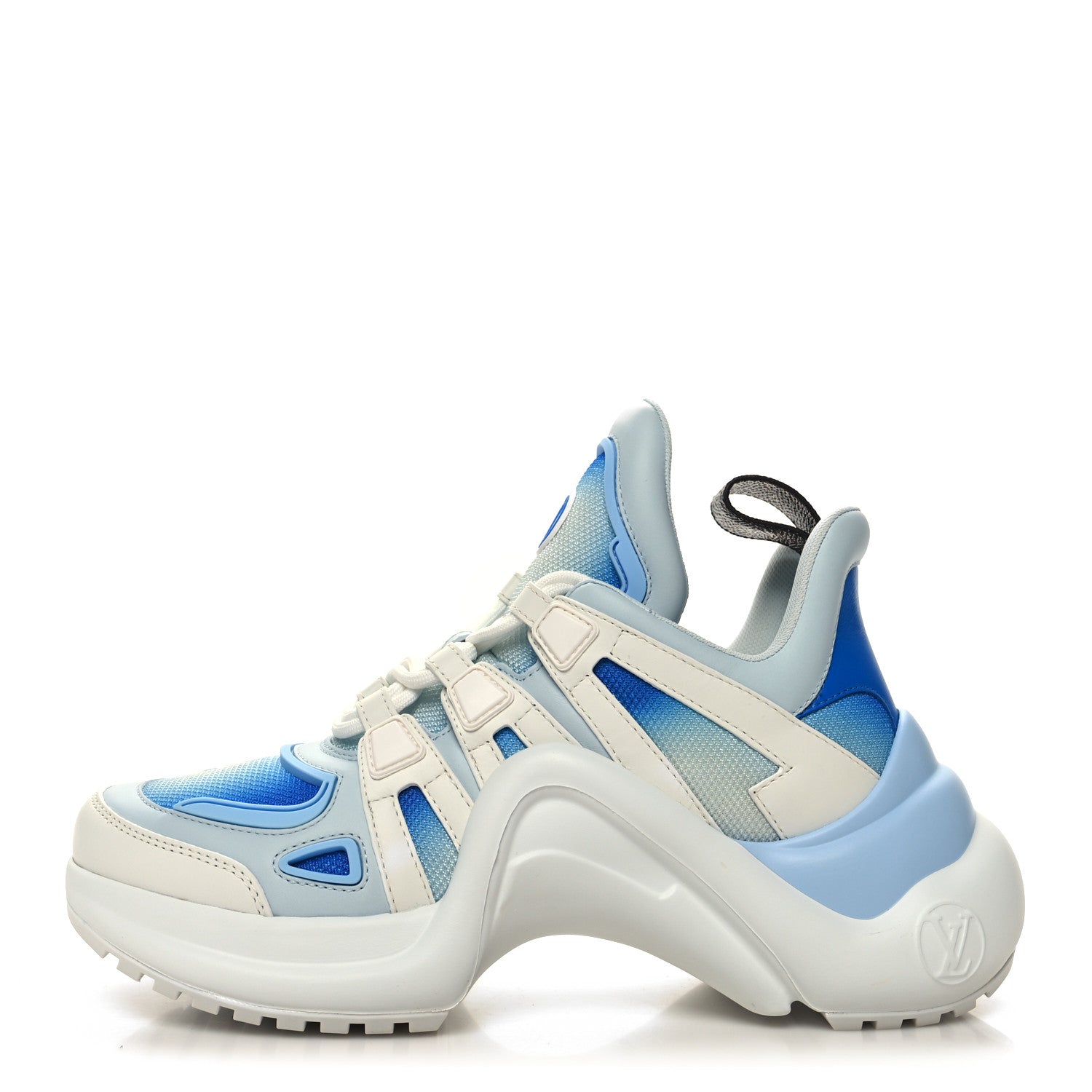 Louis Vuitton Calfskin LV Archlight Gradient Sneakers 36.5 Light Blue 1 of 8