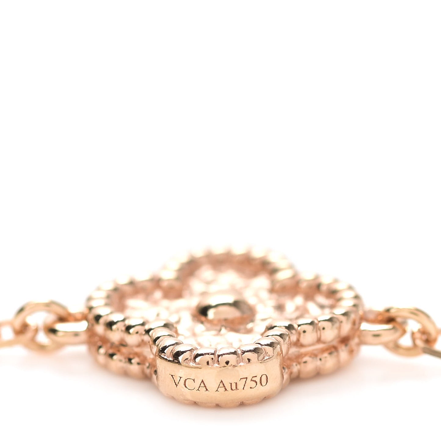 18K Rose Gold 16 Motifs Sweet Alhambra Necklace