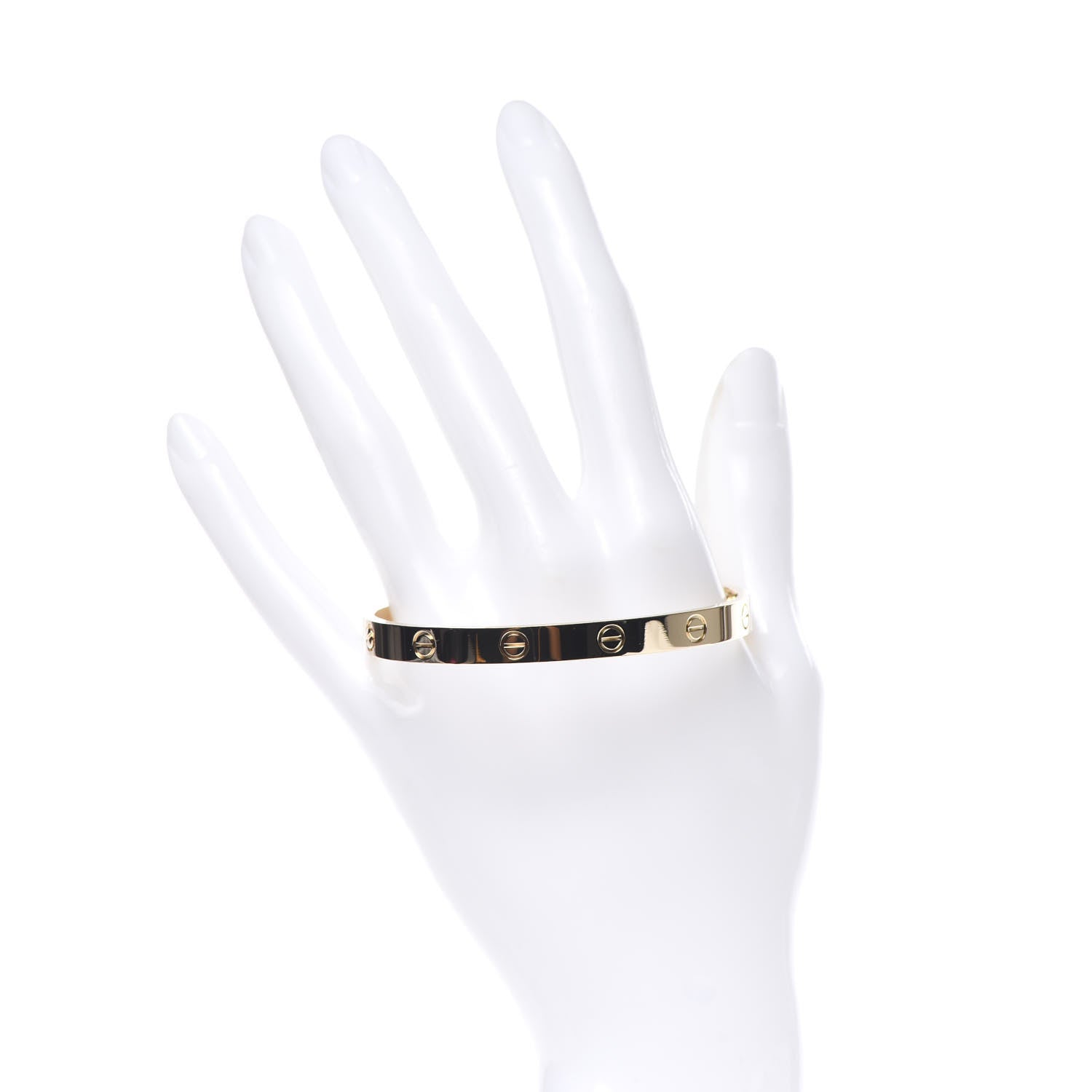 Cartier 18K Yellow Gold LOVE Bracelet 18 2 of 7