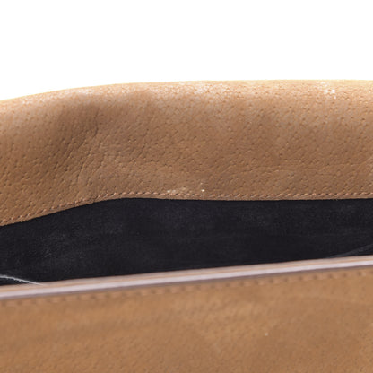 Saint Laurent Suede Eddie Serpent Shoulder Bag Brown 12 of 17