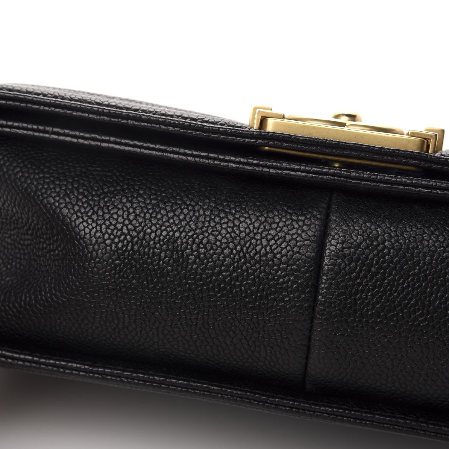 Chanel Caviar Quilted Medium Boy Flap Black 8 of 11