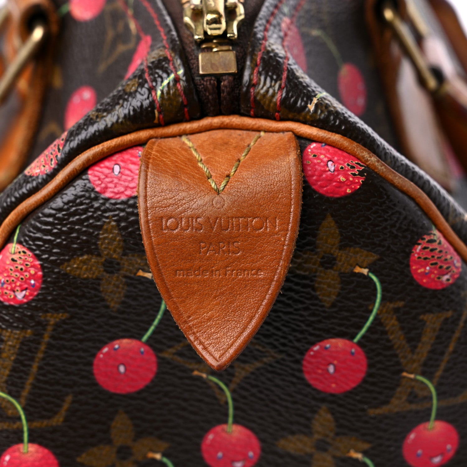 Louis Vuitton Monogram Cerises Speedy 25 6 of 26