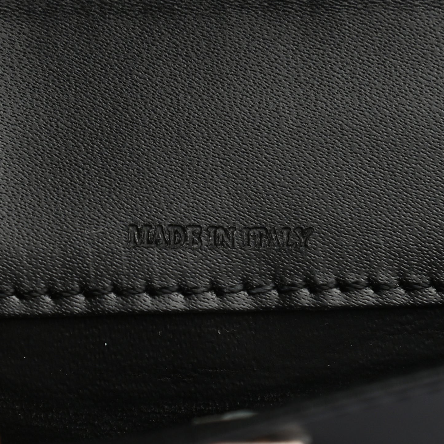 House Check Wallet Black