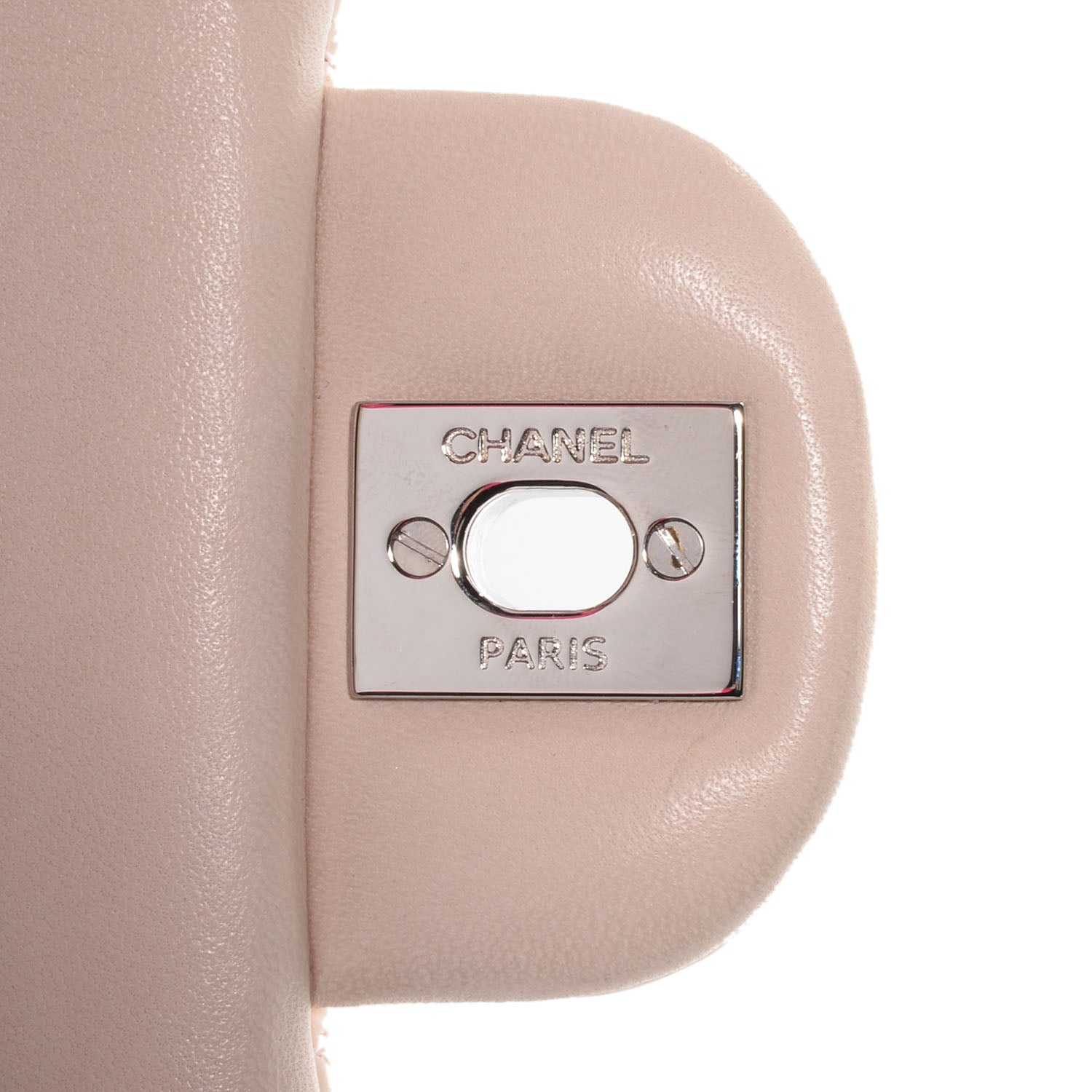 Chanel Patent Quilted Medium Double Flap Light Pink 8 of 8