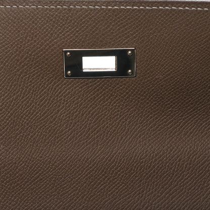 Hermes Epsom Kelly Sellier 35 Etoupe 17 of 27
