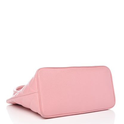 Chanel Caviar Quilted Medallion Tote Light Pink 4 of 13