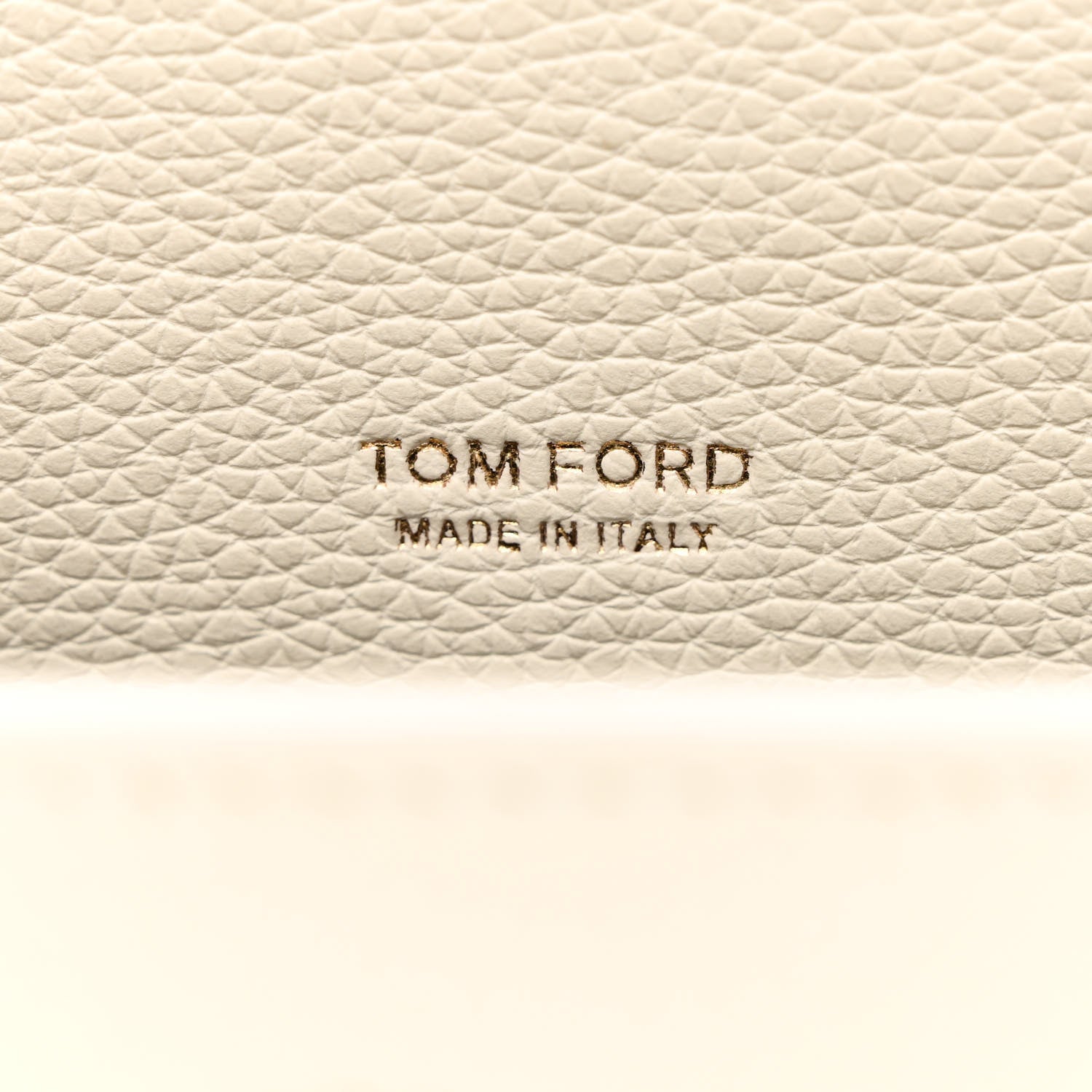 Tom Ford Grained Calfskin T Clasp Tara Crossbody Bag White 6 of 12