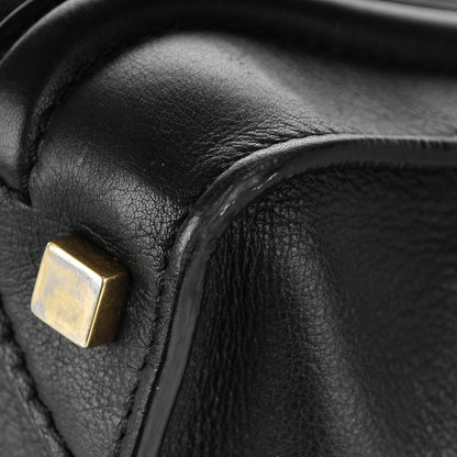Celine Smooth Calfskin Micro Luggage Black 9 of 9