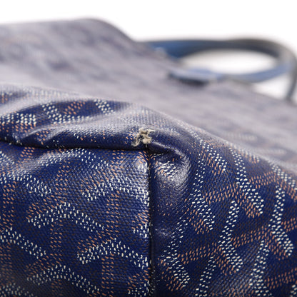 Goyard Goyardine Saint Louis PM Tote Bag Blue 18 of 18