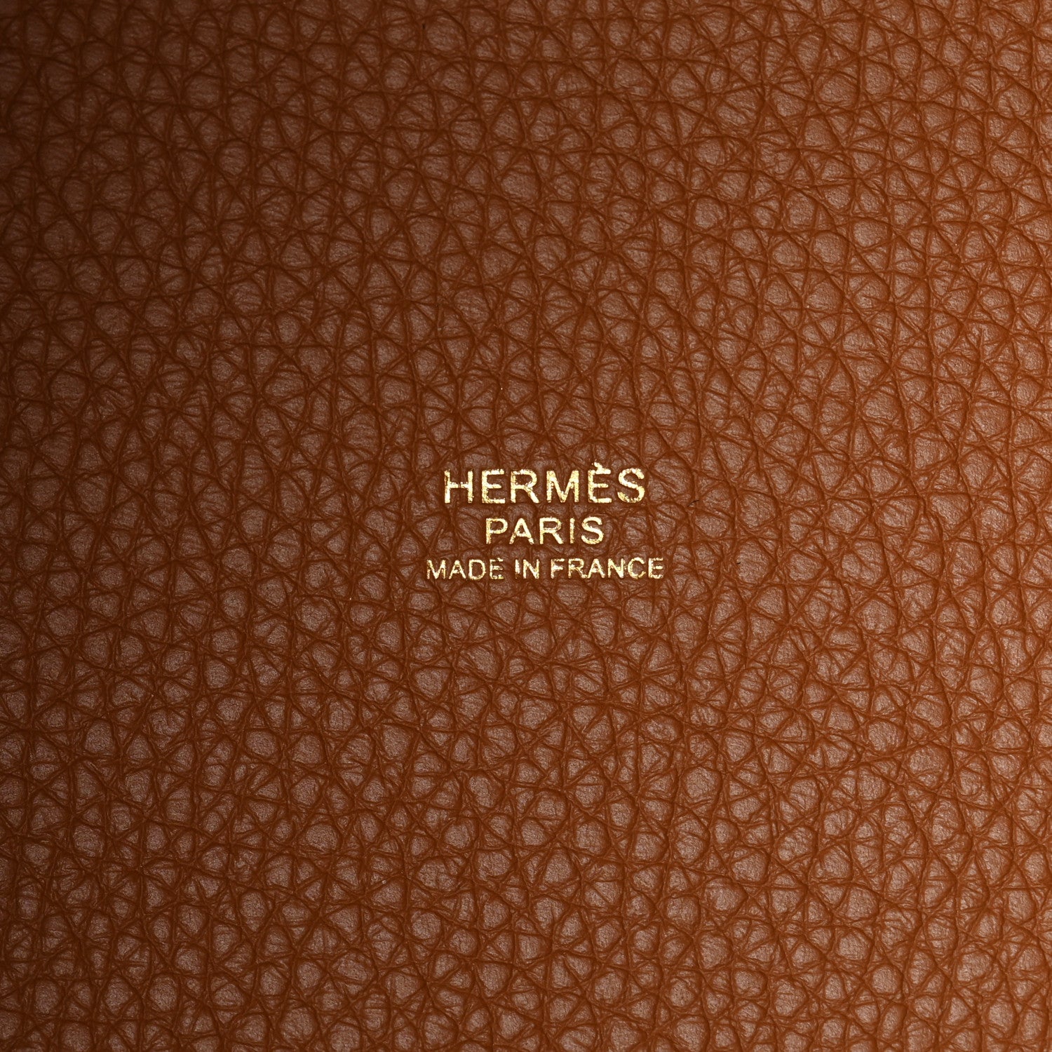 Hermes Taurillon Clemence Picotin Lock 22 MM Gold 6 of 12