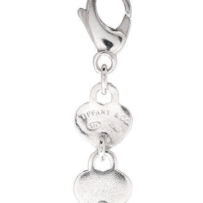 Tiffany Sterling Silver Heart Lock Link Bracelet 4 of 4